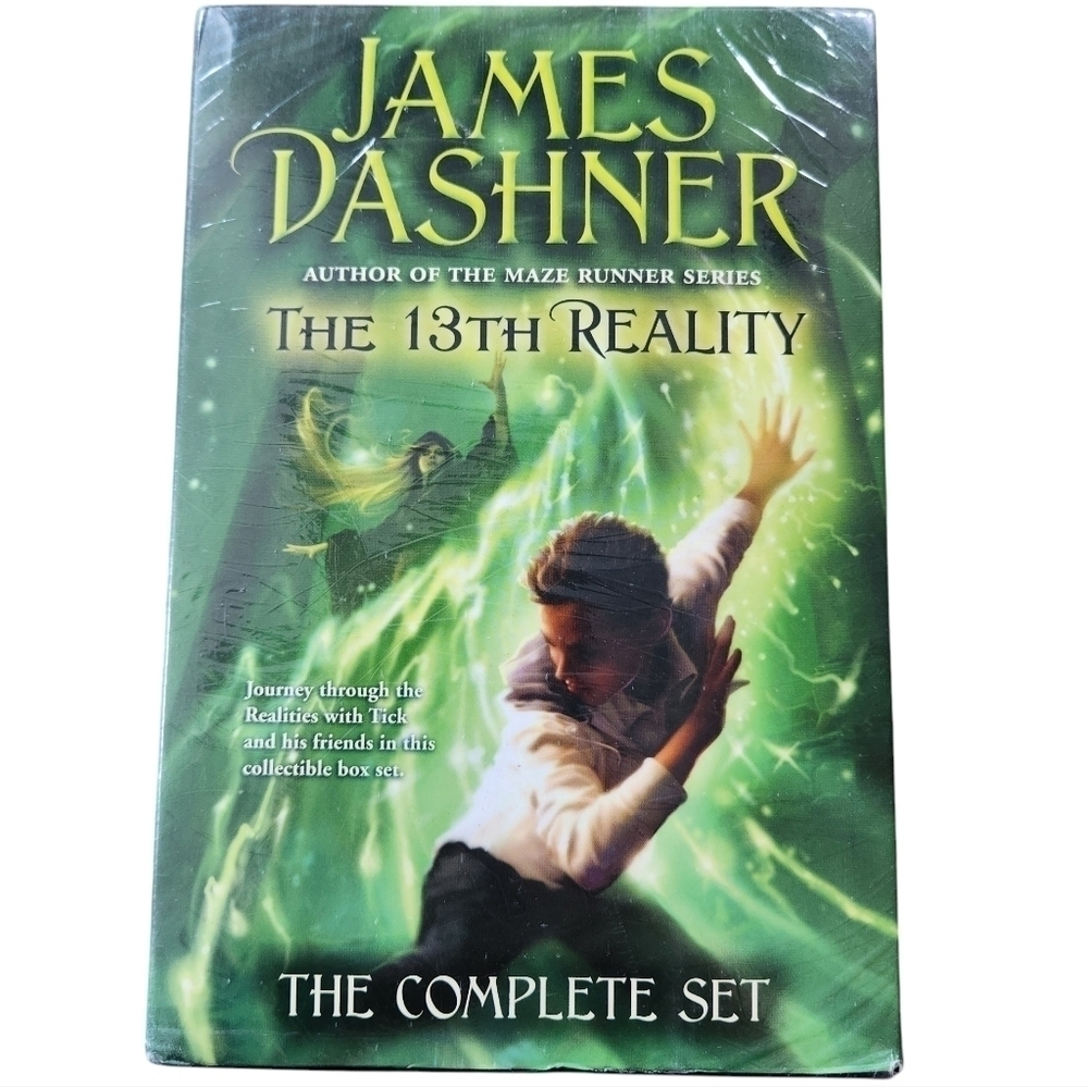 New The 13th Reality Complete Book Set 1-4 By James Dashner